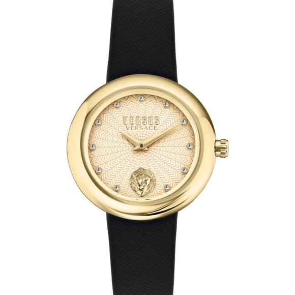 Versace Gold Ladies 35mm Watch